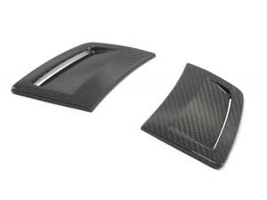 Mercedes Benz SLK Bumper Lateral Air Vent Cover - Carbon Fiber - R172